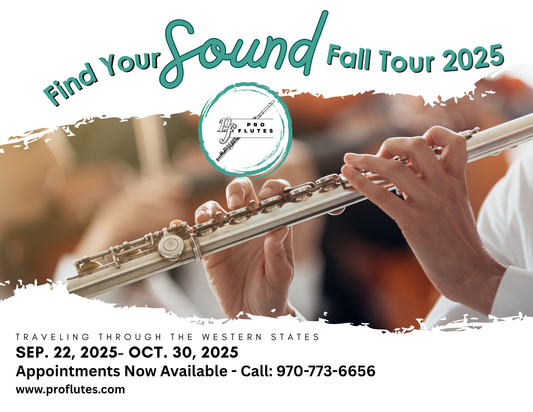 Find your SOUND Fall Flute Tour 2025