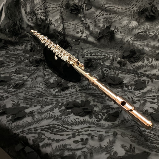 Williams Gold Handmade Professional Flute #38 Pre-Owned